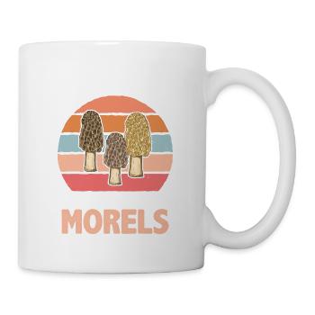 Ich habe gute Morcheln Pilze Waldpilze - Tasse - Weiß - Rechts