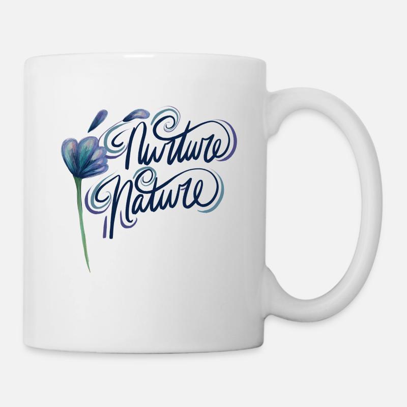 Nourrir la nature - Mug blanc - blanc