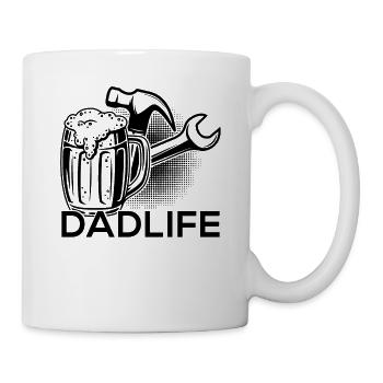 Dad Daddy Vatertag Spruch Geschenk - Tasse - Weiß - Rechts