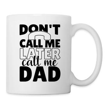 Papa Papa Père Papa Dire Drôle Cadeau - Mug blanc - blanc - Droite