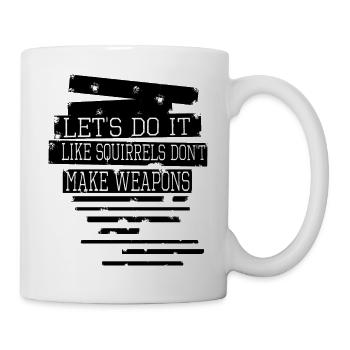 funky geek love sayings child hippie festival - Mug - white - Right