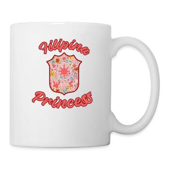Philippines Filipina Pride Flag Heart I Gift - Mug - white - Right