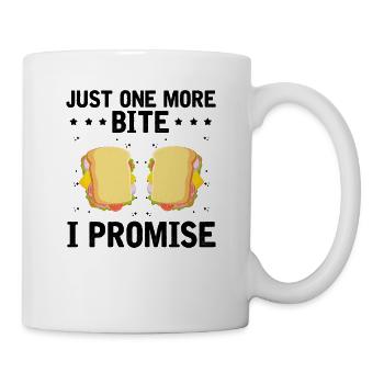 Nourriture Amour Sandwich Fromage Cadeau Ketchup - Mug blanc - blanc - Droite