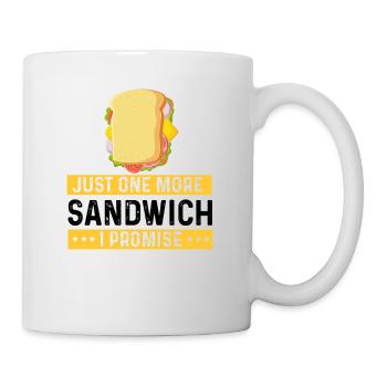 Sandwich Lover Cheese Fast Food Food Food - Mug - white - Right