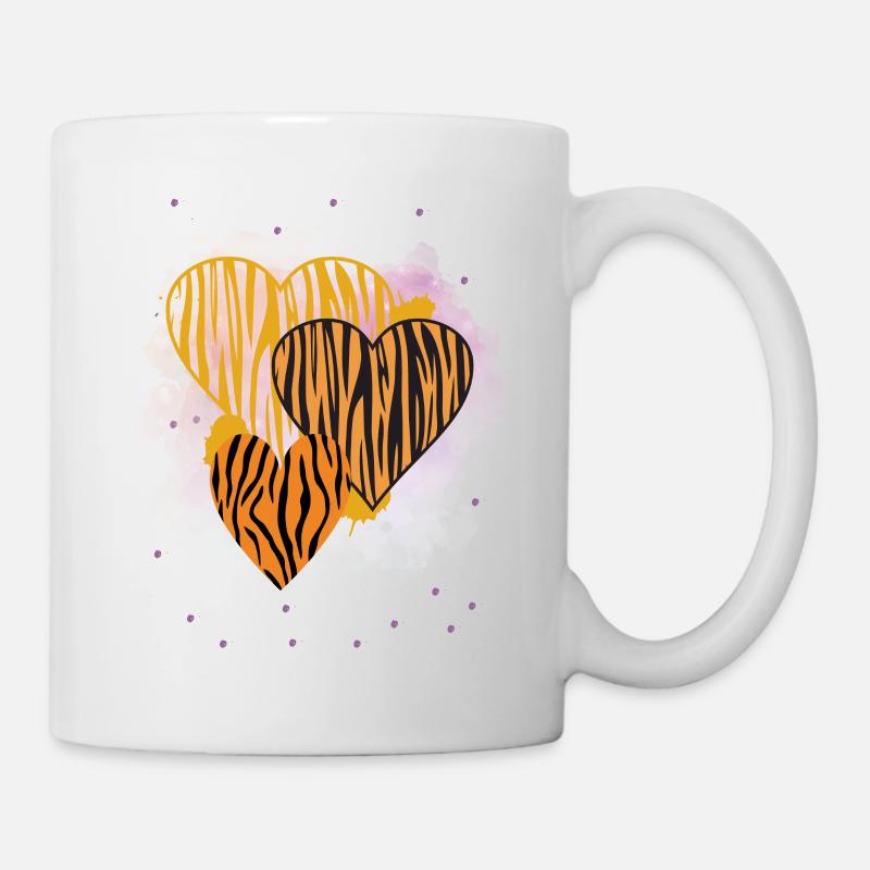 Wildcat Heart Design - Mug - white