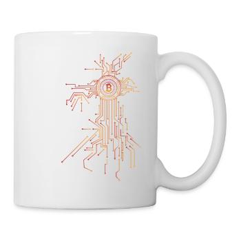 Cryptocurrency Bitcoin Blockchain Miners Clothing - Mug - white - Right