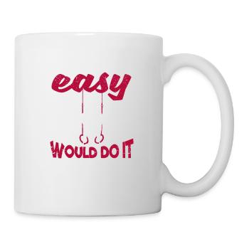 Fun Gymnastics Boy If It Were Easy - Mug - white - Right
