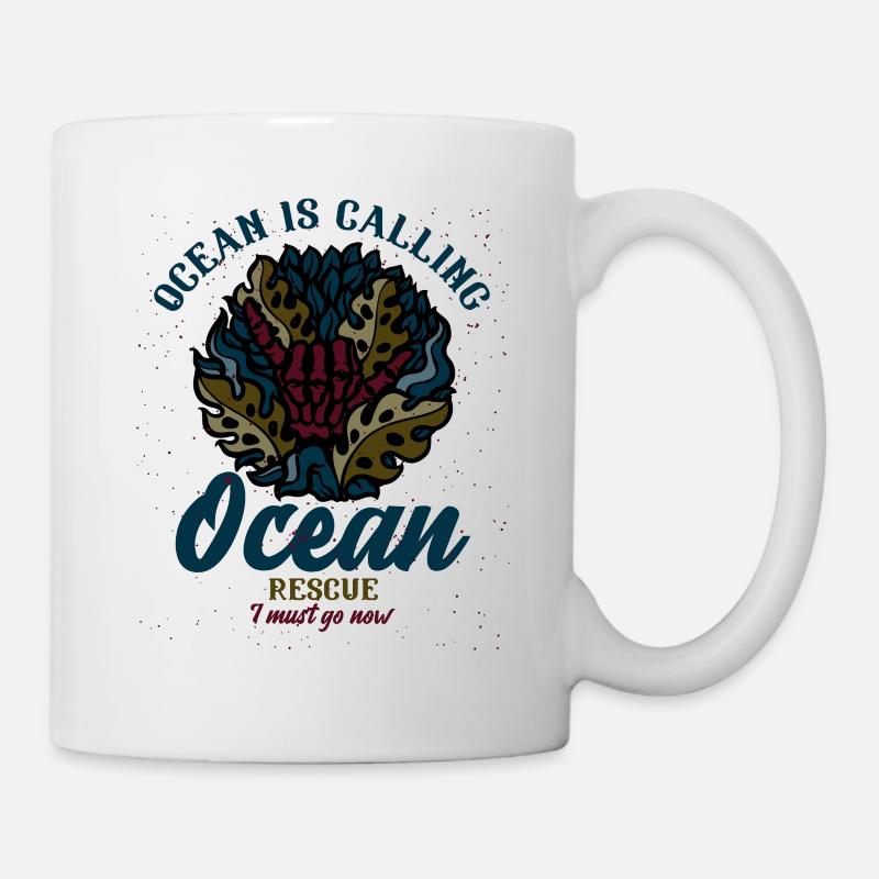 Ocean Rescue - Tasse - Weiß