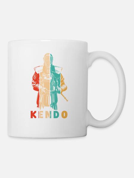 Kata Kenjutsu Shinai Samurai Kendo - Tasse - Weiß