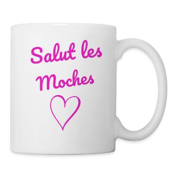 salut moches femme humour phrases drôles - Mug blanc - blanc - Droite