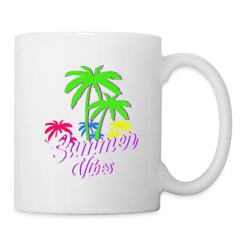 Ambiance estivale - Mug blanc - blanc - Droite