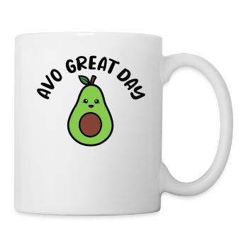 Avocat Végétalien Végétalien Végétarien - Mug blanc - blanc - Droite