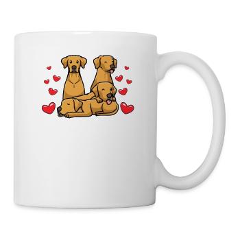 Chien Rhodesian Ridgeback - Mug blanc - blanc - Droite