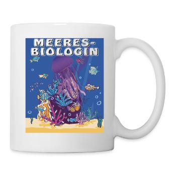 BIOLOGISTE MARIN - Mug blanc - blanc - Droite