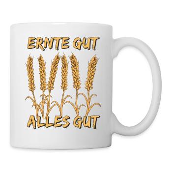 ERNTE GUT ALLES GUT - Tasse - Weiß - Rechts