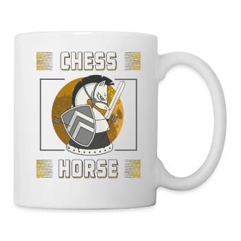 CHESS HORSE - Tasse - Weiß - Rechts