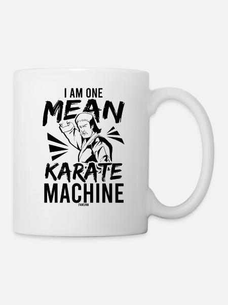 cooler Karate Spruch als Geschenk - Tasse - Weiß