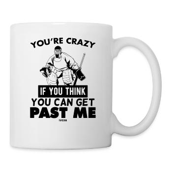 Hockey sur glace Gardien de but Équipement de hockey sur glace - Mug blanc - blanc - Droite
