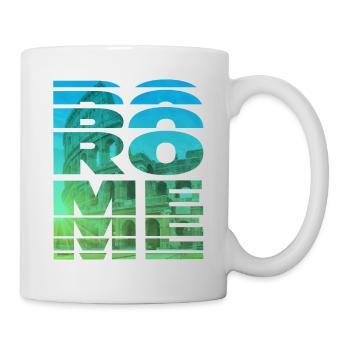 Rome Italie Colisée Ville Skyline Accueil Amour - Mug blanc - blanc - Droite