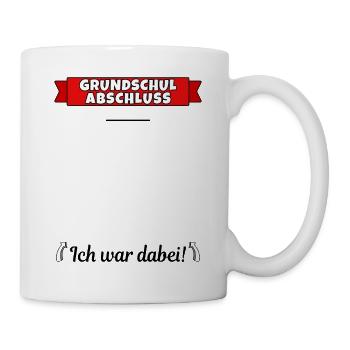 Grundschulabschluss Grundschule Abschluss Klasse - Tasse - Weiß - Rechts