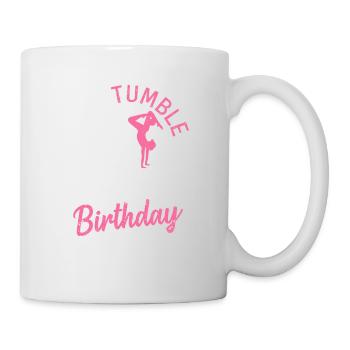 Flip Tumble Jump Game Gymnastics Birthday Gymnast - Mug - white - Right