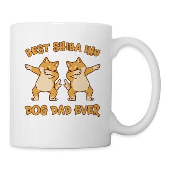 Shiba Inu Papa Chien Amusant Dire Shiba Inu Cadeau - Mug blanc - blanc - Droite