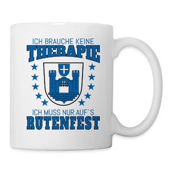 Ravensburg Rutenfest Therapie Ravensburger - Tasse - Weiß - Rechts