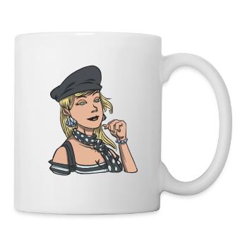 Retro Woman Style Retro Woman Style Geschenk Inspi - Tasse - Weiß - Rechts