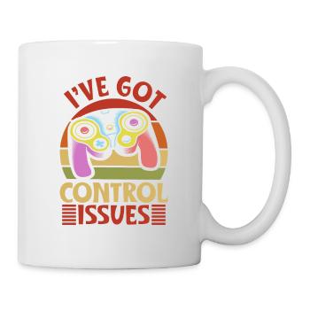 i ve got control issues - Mug - white - Right
