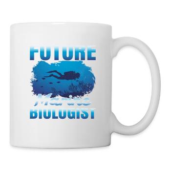 Future Marine Biologist Making Waves Scientist - Tasse - Weiß - Rechts
