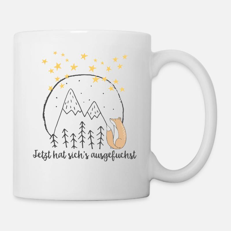 Ausgefuchst Fuchs - Tasse - Weiß