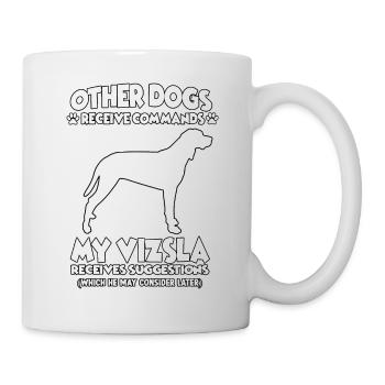 Funny Magyar Vizsla Dog Training Dog Owners - Mug - white - Right