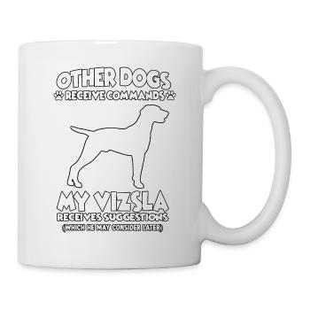 Cool Obedience Magyar Vizsla Dog Training Dogs - Mug - white - Right