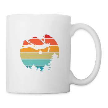 Vintage Rock Climbing - Mug - white - Right