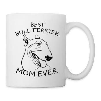 Bull Terrier Maman Chien Disant Bull Terrier Cadeau - Mug blanc - blanc - Droite