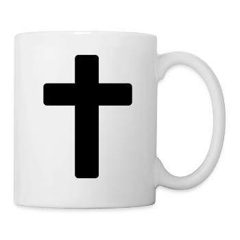 Crucifix Cross Jesus Christ - Mug - white - Right