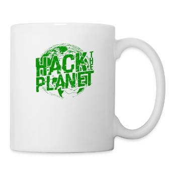 Développeur de logiciels Hack the Planet - - Mug blanc - blanc - Droite