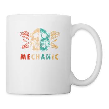 Automotive Technician Mechatronics Engineer Auto - Mug - white - Right