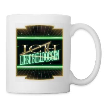 zitat geburtstagsgeschenkidee bluthund - Tasse - Weiß - Rechts