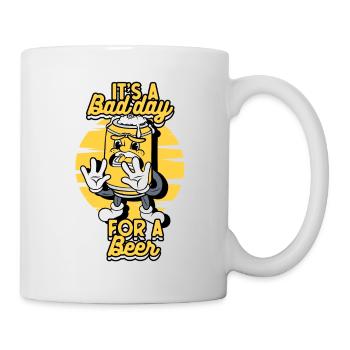 It's a bad day for a beer funnier - Mug - white - Right