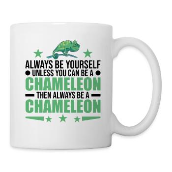 Soyez toujours vous-même à moins que vous ne puissiez être un caméléon - Mug blanc - blanc - Droite