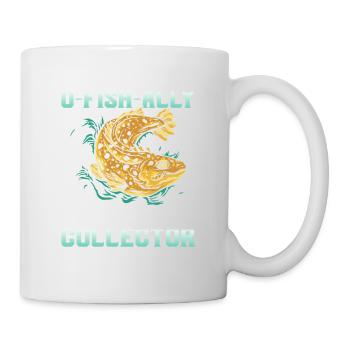 O-Fish-Ally Fish Poop Collector Scientist Marine - Mug - white - Right