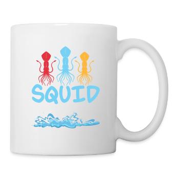Squid Squad Marine Biology Scientist - Mug - white - Right