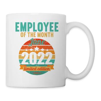 Employee of the Month June 2022 - Mug - white - Right