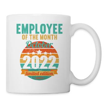 Employee of the Month October 2022 - Mug - white - Right