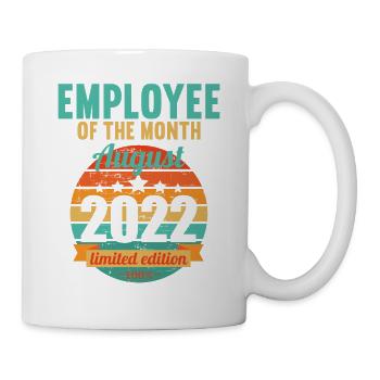 Employee of the Month August 2022 - Mug - white - Right