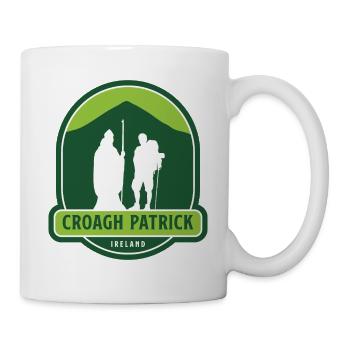Croagh Patrick - Irland - Tasse - Weiß - Rechts