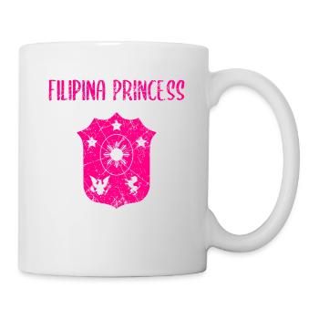 Philippines Filipina Pride Flag Heart I Gift - Mug - white - Right