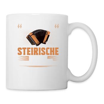 Ein Tag Ohne Steirische Harmonika, Lustiges - Tasse - Weiß - Rechts