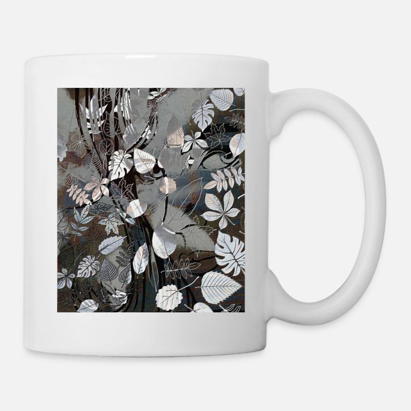 Fantasy Secret Garden - Tasse - Weiß